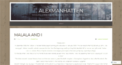 Desktop Screenshot of alexmanhatten.com