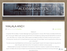 Tablet Screenshot of alexmanhatten.com